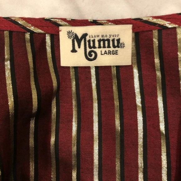 Show Me Your MuMu Wrap Dress (L) - Picture 5 of 7